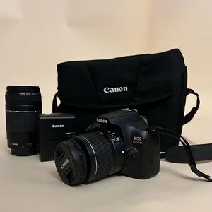 Cannon Rebel T6 - 2 Lenses Kit